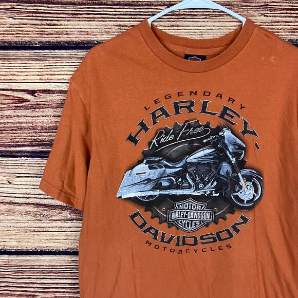Harley Davidson Motorcycles Omaha, Nebraska T-shirt - Picture 6 of 6